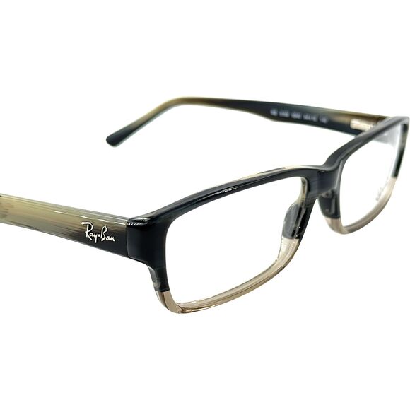 Ray Ban RB5169 Mens Plastic Eyeglass Frame 5540 Grey Horn Transparent Grey 54-16 - Picture 4 of 4